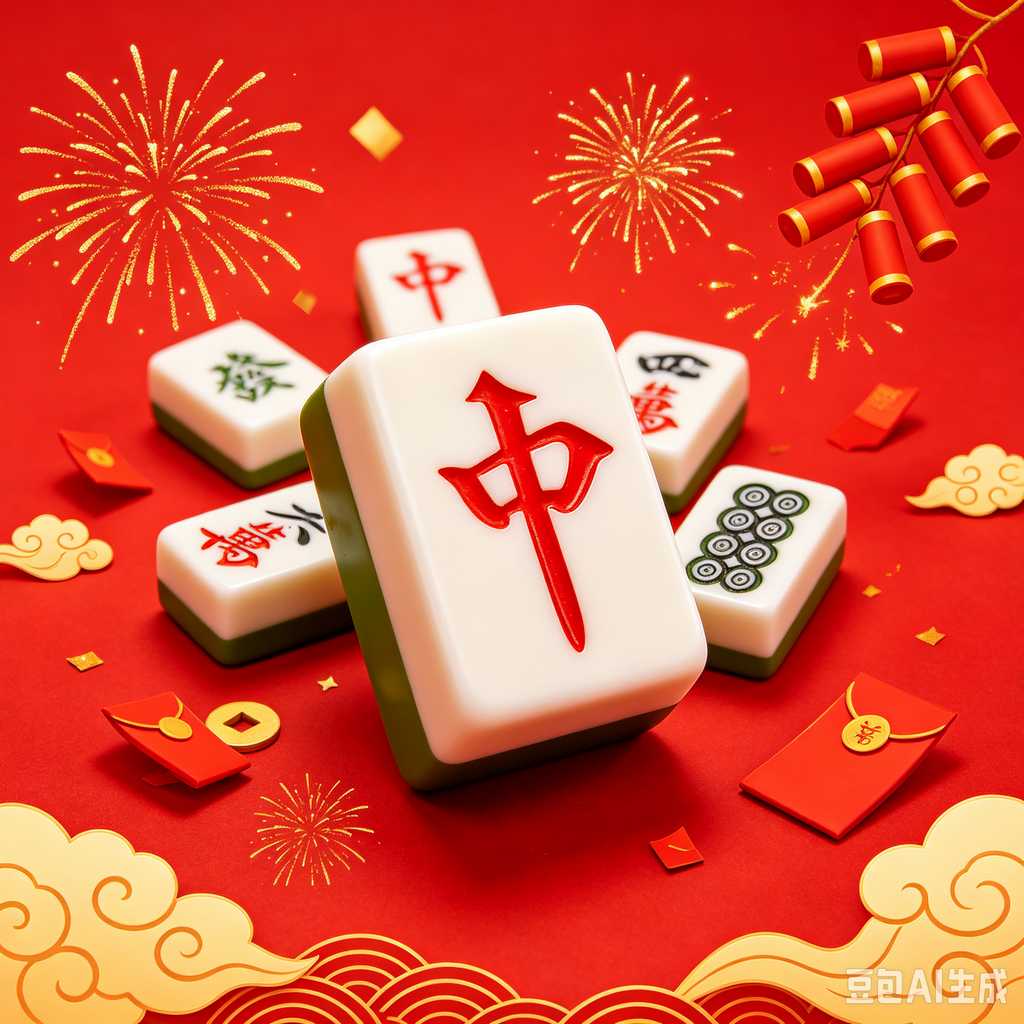 pastel color mahjong tiles