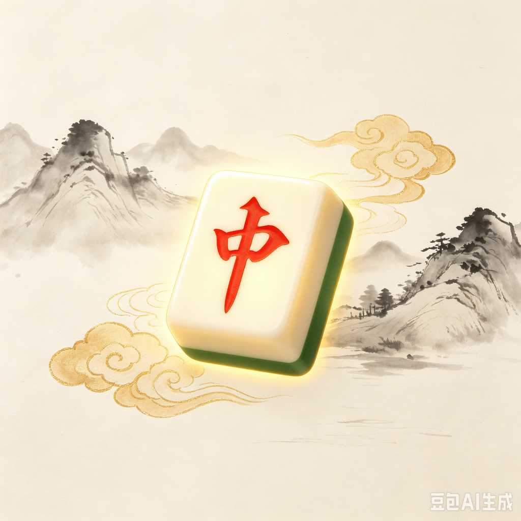 fine polished mahjong set